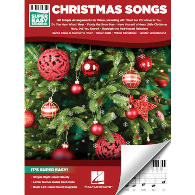 Hal Leonard Super Easy Songbook Series, Christmas Songs
