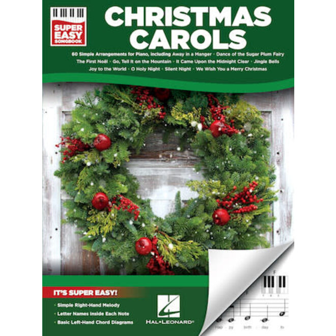Hal Leonard Super Easy Songbook Series, Christmas Carols