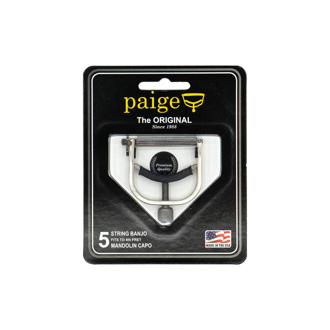 Paige Banjo/Mandolin Capo, Nickel
