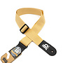 Levy's 2" Polyproplene Guitar Strap, Tan w/JB Logo