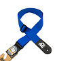 Levy's 2" Polyproplene Guitar Strap, Royal Blue w/JB Logo