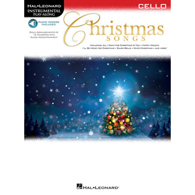 Hal Leonard Christmas Songs for Cello, Instrumental Play-Along