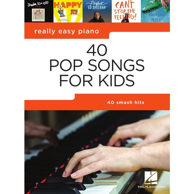 Hal Leonard Really Easy Piano Series, 40 Pop Songs for Kids