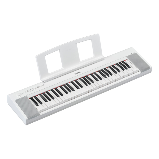 Yamaha NP-15 Piaggero 61 Key Digital Piano, White