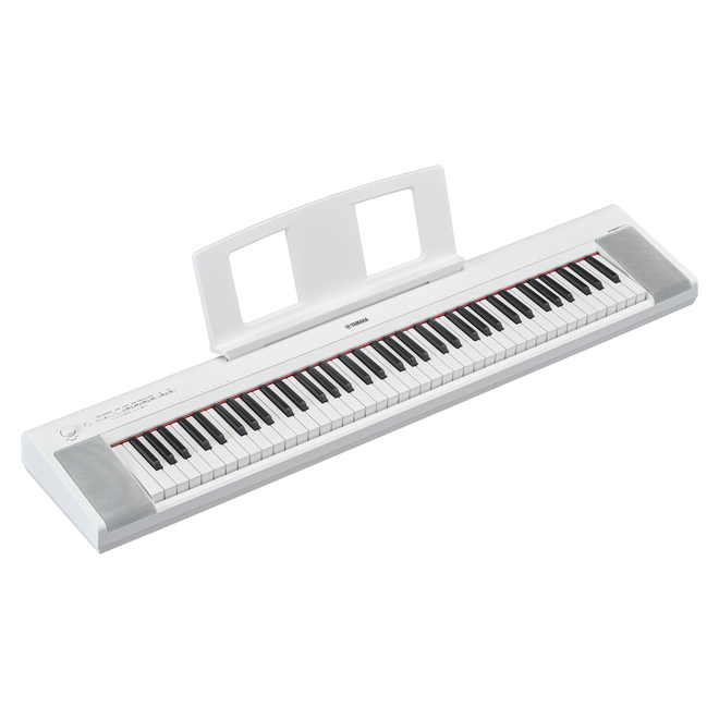 Yamaha NP-35 Piaggero 76 Key Digital Piano, White