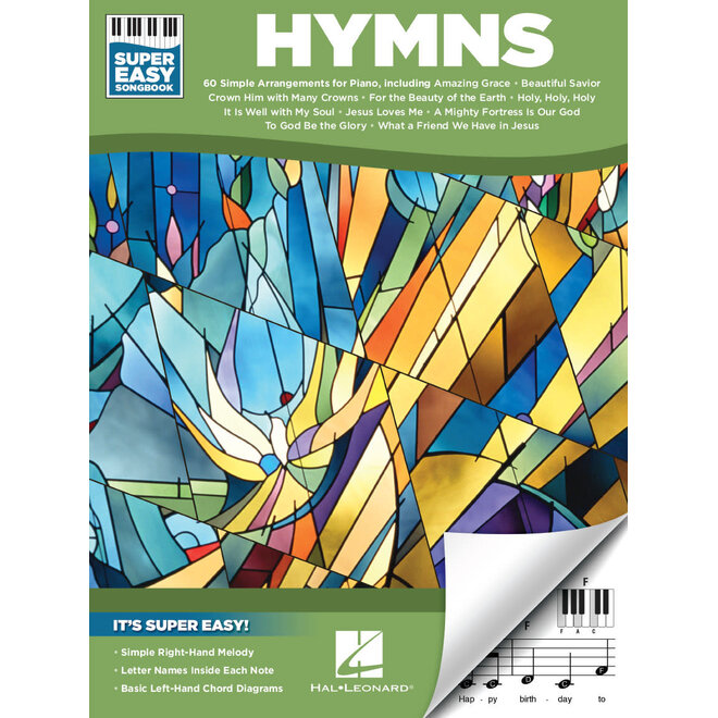 Hal Leonard Super Easy Songbook Series, Hymns