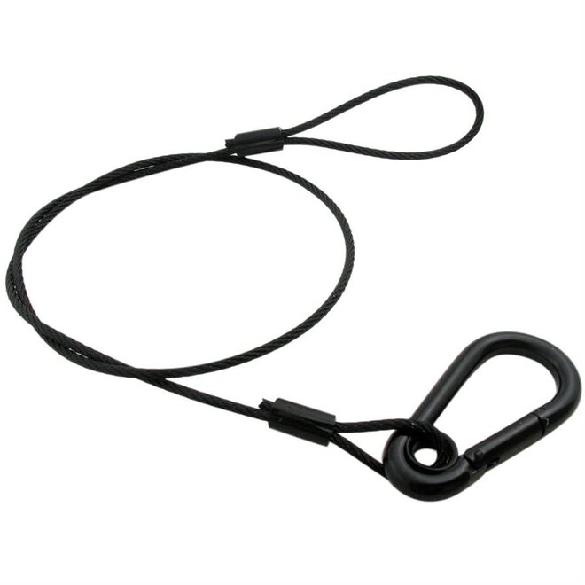 Lumi 30" Safety Cable, Black