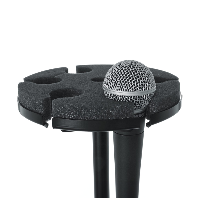 Gator Multi Microphone Tray Holder, 6 Mics