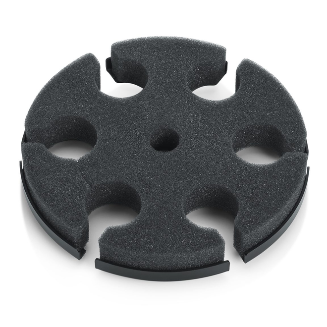 Gator Multi Microphone Tray Holder, Holds 6 Mics