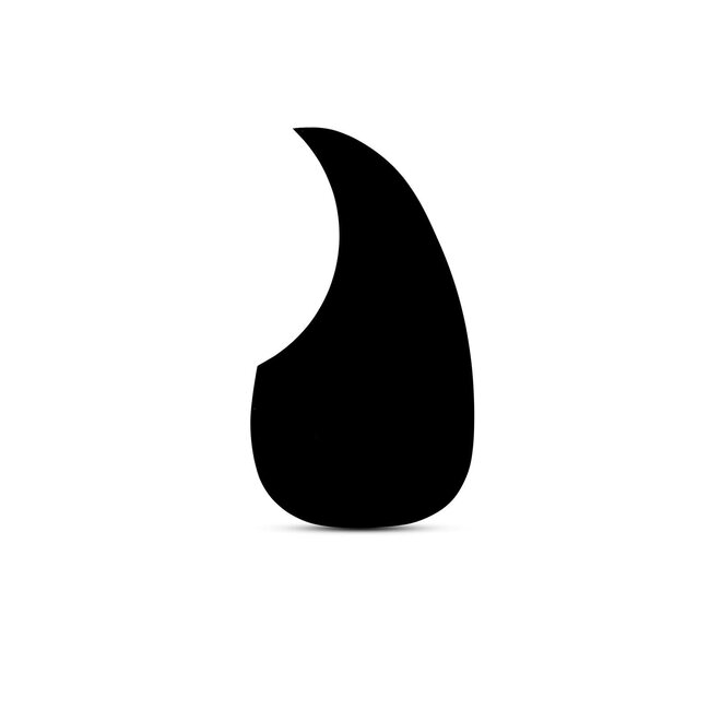 Martin Acoustic Guitar Pickguard, Black