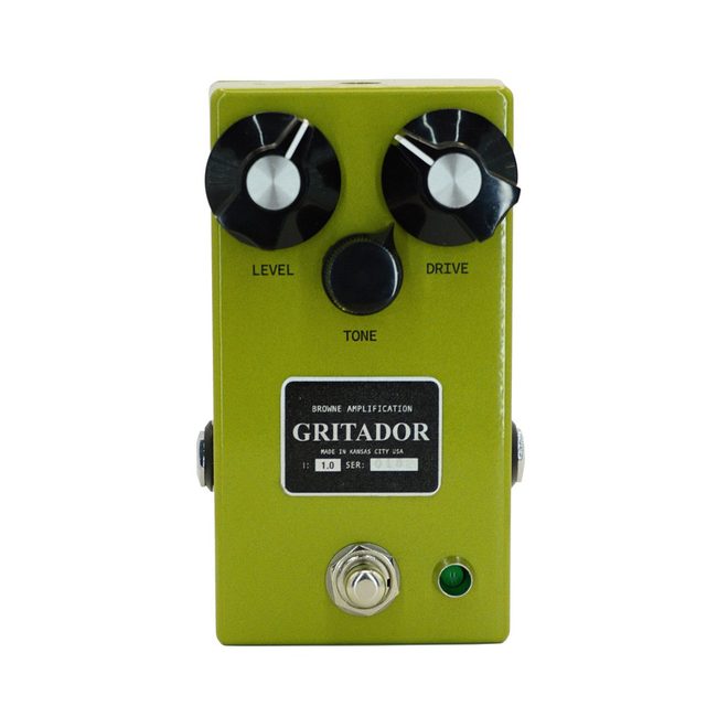 Browne Amplification Gritador Overdrive Pedal