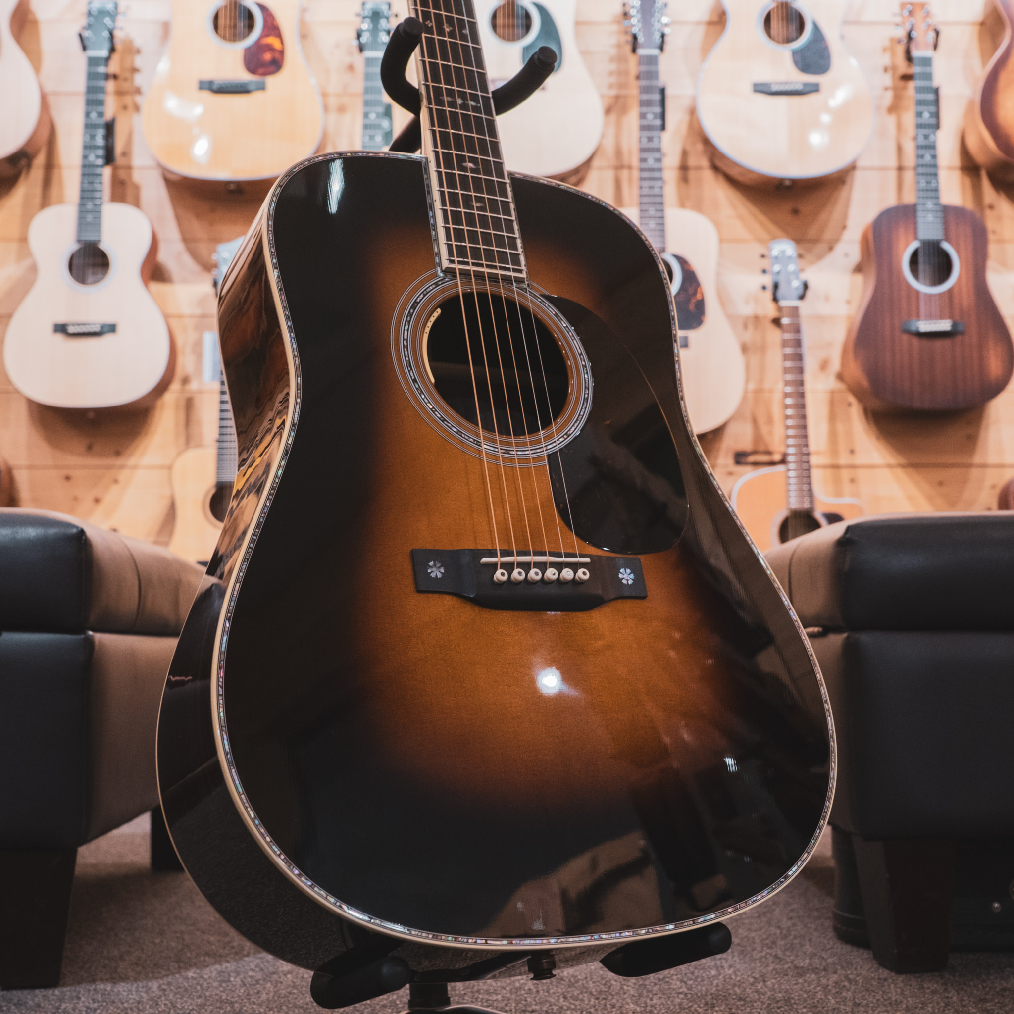 Martin Custom Shop D42 Style Acoustic Adirondack Rosewood Hide