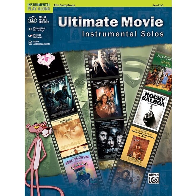 Alfred's Ultimate Movie Instrumental Solos, Alto Saxophone, Instrumental Play-Along