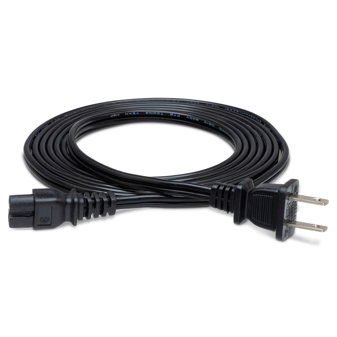Hosa PWP-461 Power Cord, IEC C7, 8'