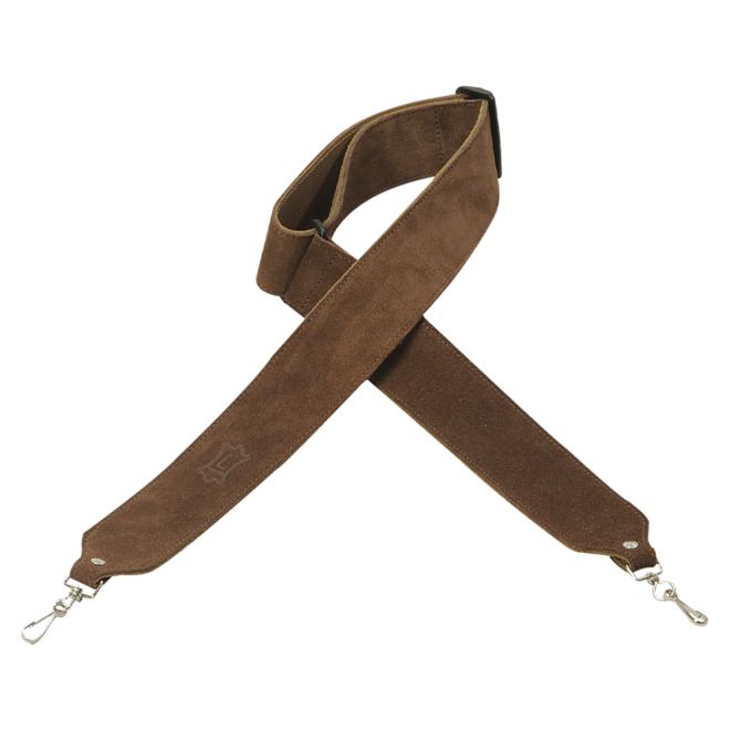 Levy's Banjo Master Series 2" Suede Banjo Strap, Brown