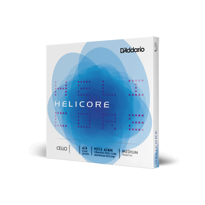 D'Addario Helicore Single Cello C String, Medium Tension, 4/4