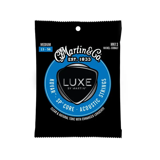 Martin MK13 Luxe by Martin Kovar Acoustic Guitar Strings, 13-56 Medium