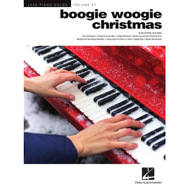 Hal Leonard Boogie Woogie Christmas, Jazz Piano Solos Series, Volume 67