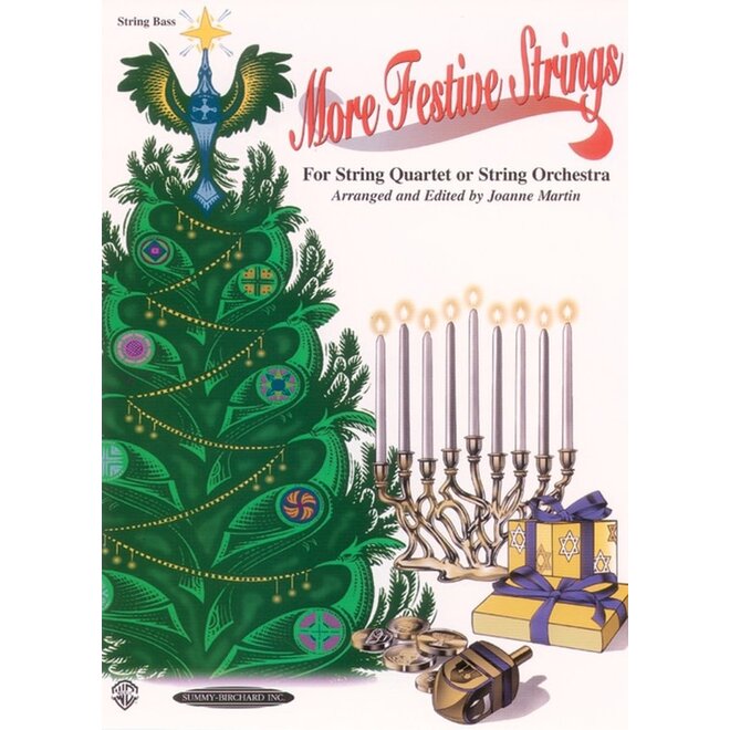 Alfred's More Festive Strings, Strings Quartet, Bass