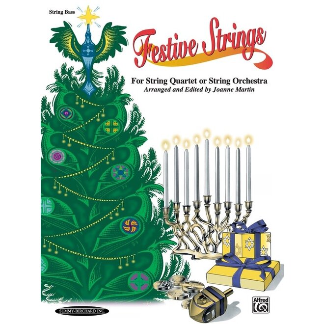 Alfred's Festive Strings, Strings Quartet, Bass