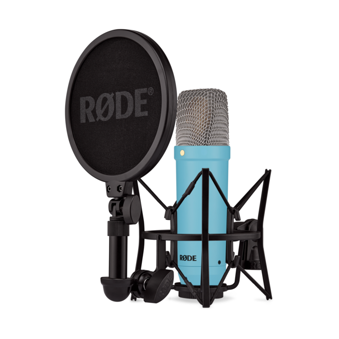 RODE NT1 Signature Series Studio Condenser Microphone, Blue