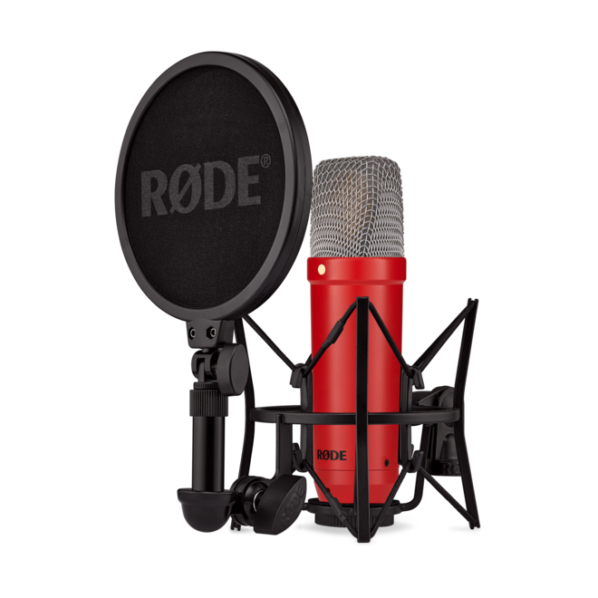 RODE NT1 Signature Series Studio Condenser Microphone, Red