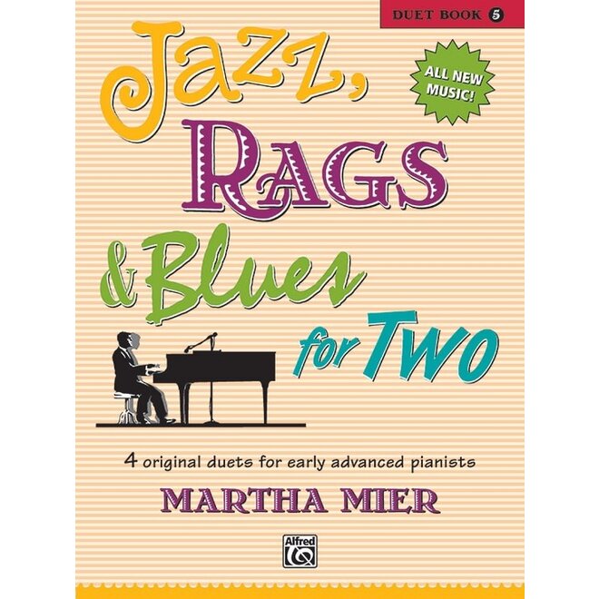 Alfred's Jazz, Rags & Blues for Two, Book 5