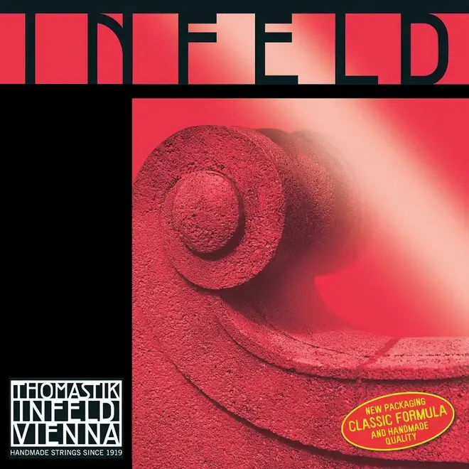 Thomastik Infeld Red Single E Violin String, 4/4 Steel/Gold Plated