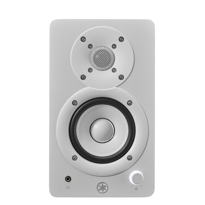 Yamaha HS3 Powered Studio Monitors, 3.5”, White
