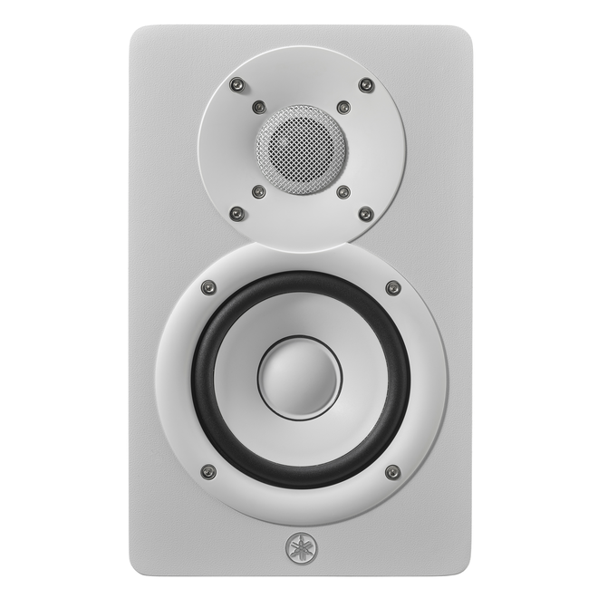 Yamaha HS4 Powered Studio Monitors, 4.5”, White