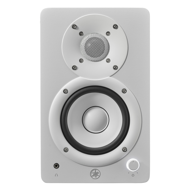 Yamaha HS4 Powered Studio Monitors, 4.5”, White