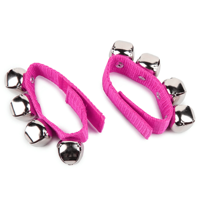 EMUS E5102 Wrist Bells, Pink (Pair)