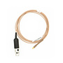 Countryman E6 Cable for Shure Digital Series Transmitters, 1mm (Tan)
