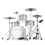 EFNOTE 5 Electronic Drum Set, White Sparkle