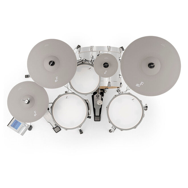 EFNOTE 5 Digital Drum Set, White Sparkle