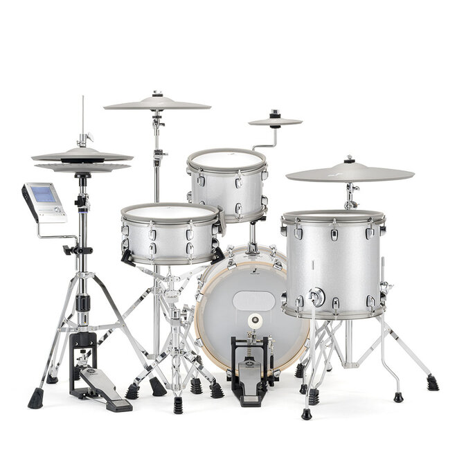EFNOTE 5 Digital Drum Set, White Sparkle