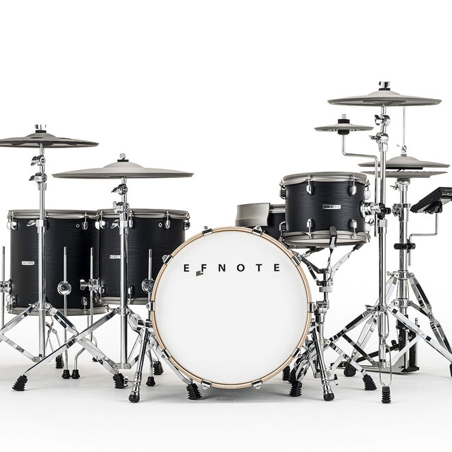 EFNOTE 7X Digital Drum Set, Black Oak