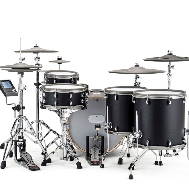 EFNOTE 7X Digital Drum Set, Black Oak