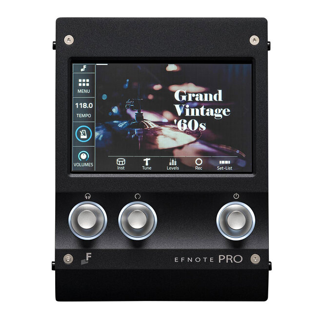 EFNOTE PRO 500 Standard Electronic Drum Set, White Sparkle