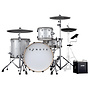 EFNOTE PRO 700 Standard Electronic Drum Set, White Sparkle