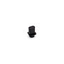 Vintage Original Fender Telecaster Tophat Switch Tip, Black