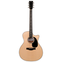 Denver Grand Auditorium Cutaway Acoustic Guitar, Solid Spruce/Mahogany