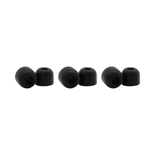 Shure EACYF1 Comply 100 Series Foam Sleeves for Shure Earphones, Large (6 Pack)