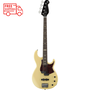 Yamaha BBP34II BB Pro Series Bass Guitar, 4-String, Vintage White, w/Hardshell Case