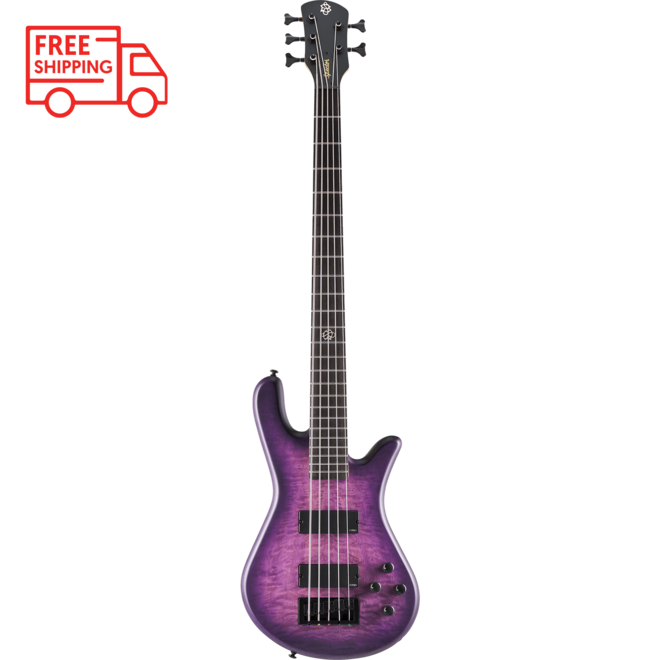 Spector NS Pulse II Series 5-String Electric Bass, Ultra Violet Matte