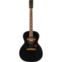 Gretsch Deltoluxe Concert Acoustic Guitar, Walnut Fingerboard, Black Top