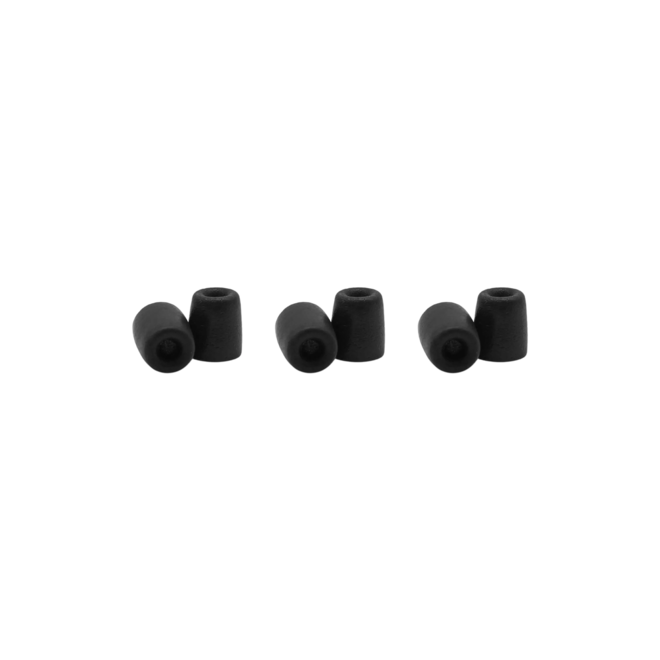 Shure EACYF1 Comply 100 Series Foam Sleeves for Shure Earphones, Small (6 Pack)
