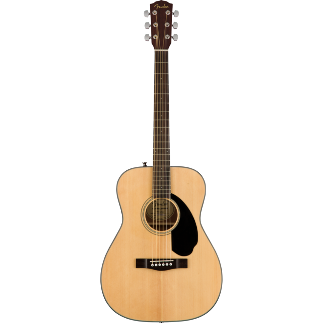 Fender CC-60S Concert Acoustic Guitar, Walnut Fingerboard, Natural