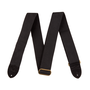Fender 2" Cotton/Leather Guitar Strap, Black