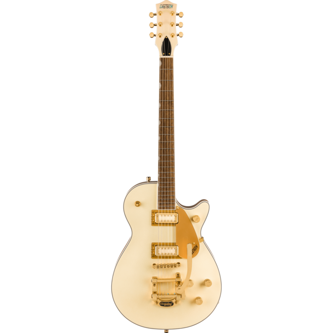 Gretsch Electromatic Pristine LTD Jet Single-Cut Electric Guitar, w/Bigsby, Laurel Fingerboard, White Gold